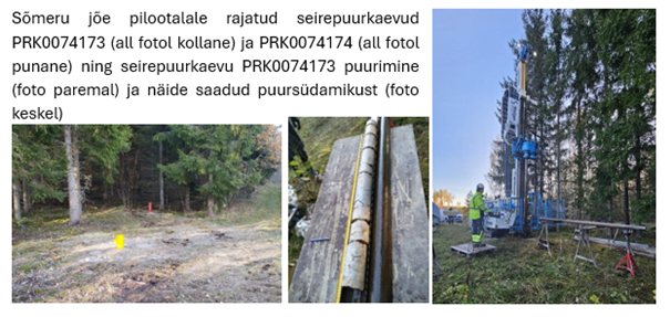 Sõmeru jõe seirepuurkaev ja selle rajamine