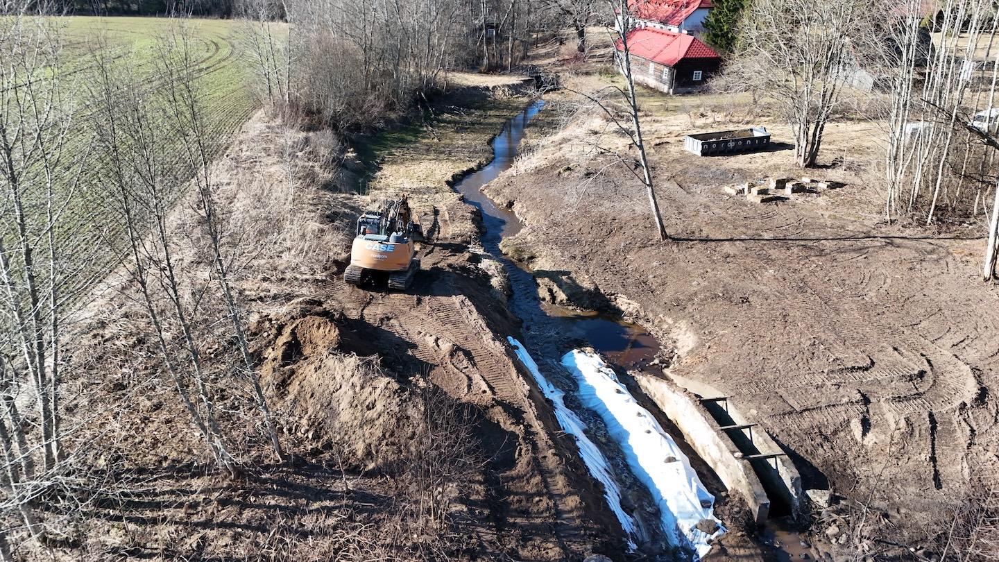 Ojaäärse II paisu lammutus