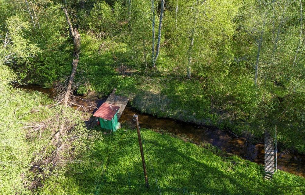 Vaade endisele Piigaste oja hüdromeetriajaamale (Piigaste pilootvalgala)